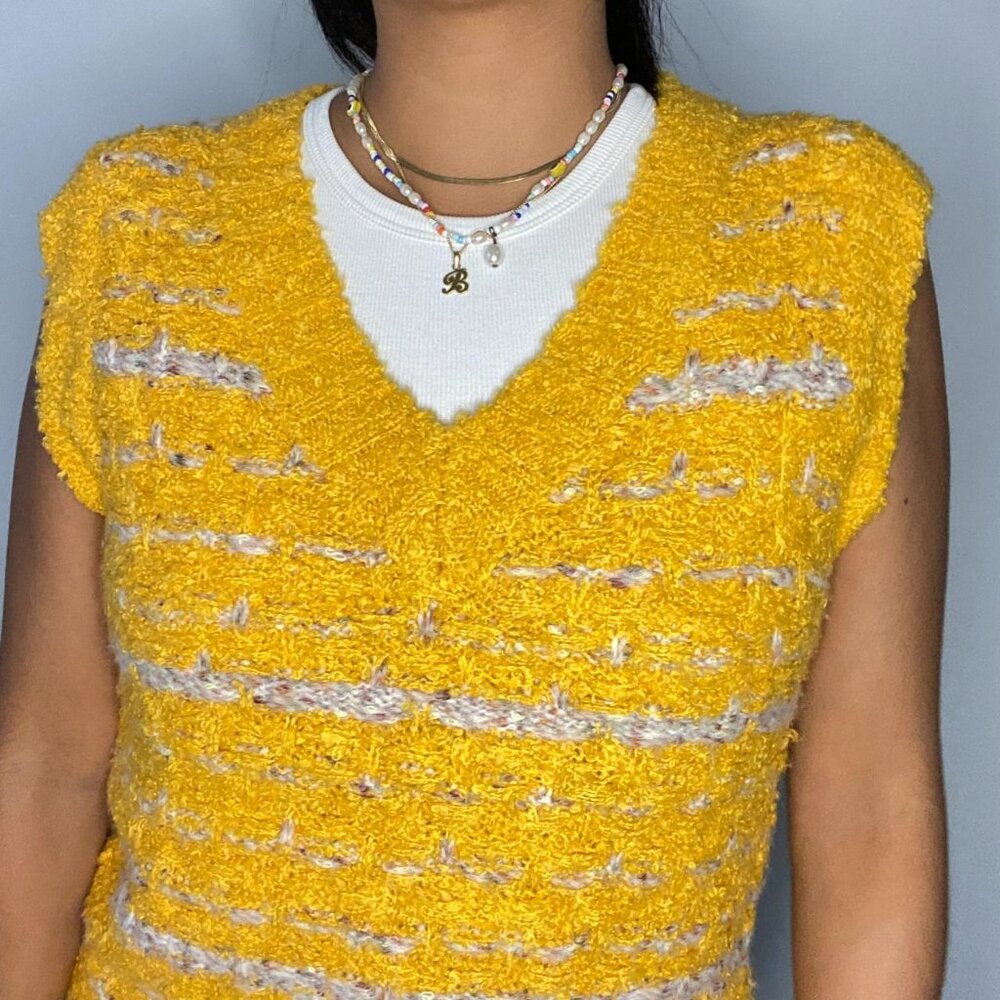 Wool vest: Fits like a Large